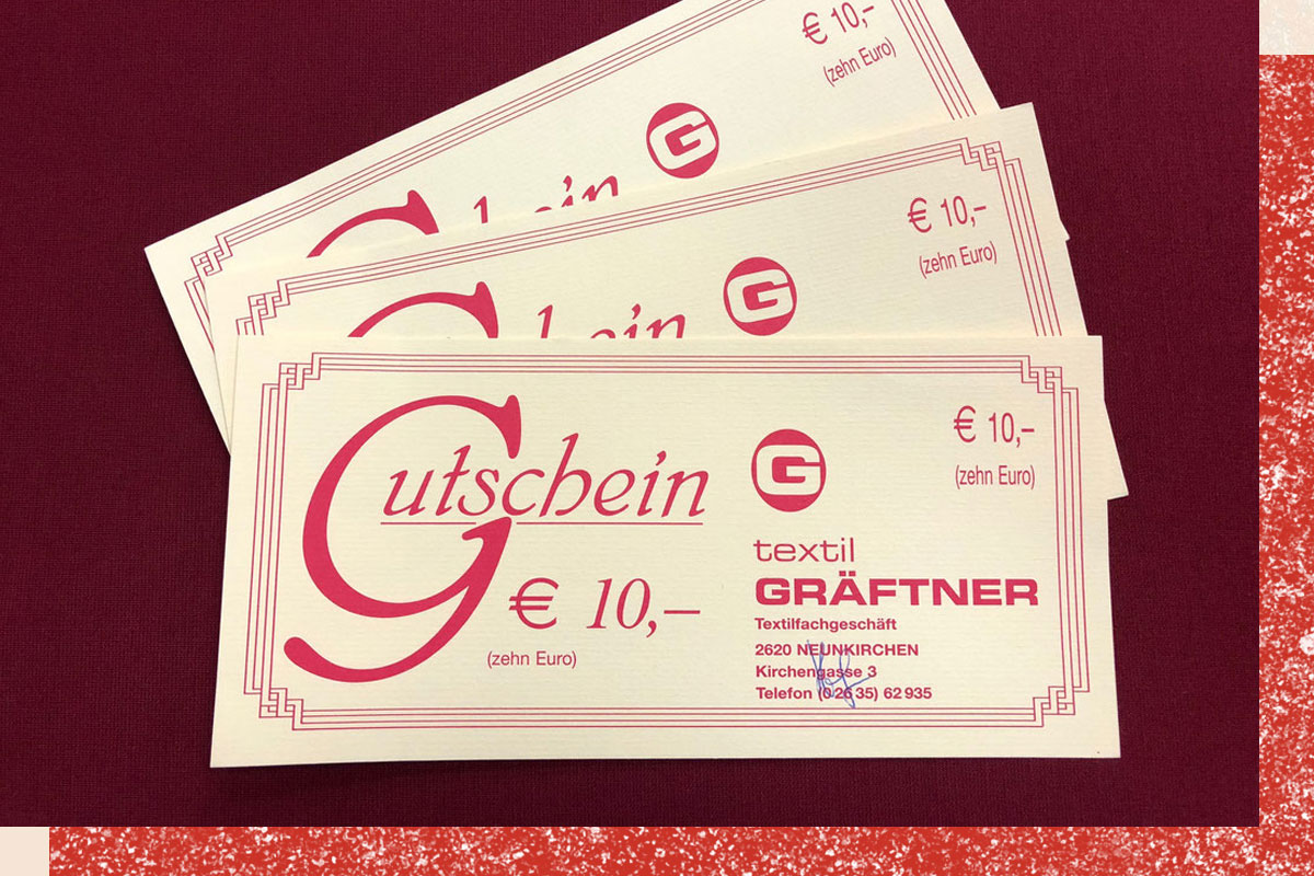 gutschein Gutschein Gräftner Neunkirchen